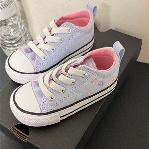 Converse Kids Sneakers - Lavender and Pink